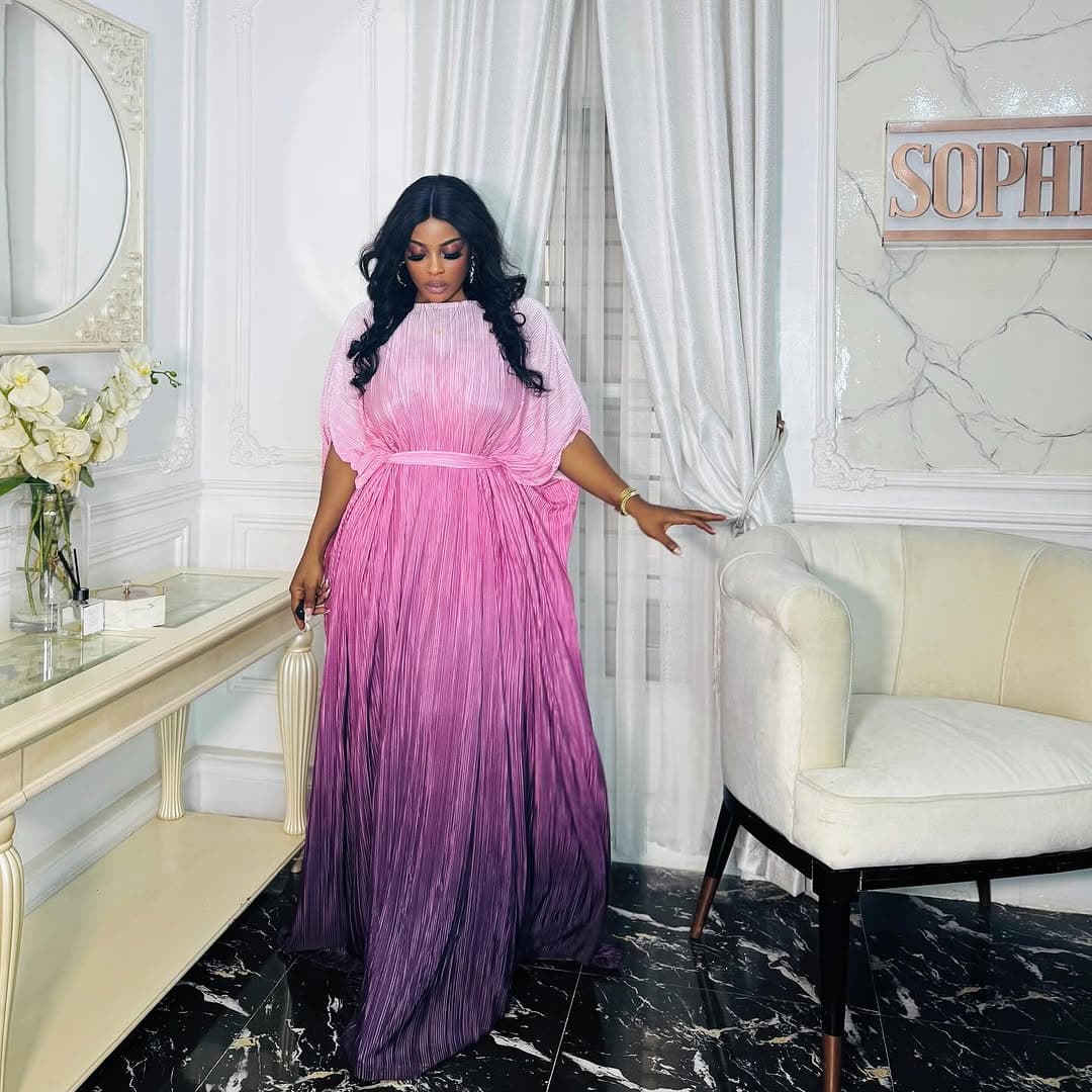 Ombre Cape Kaftan